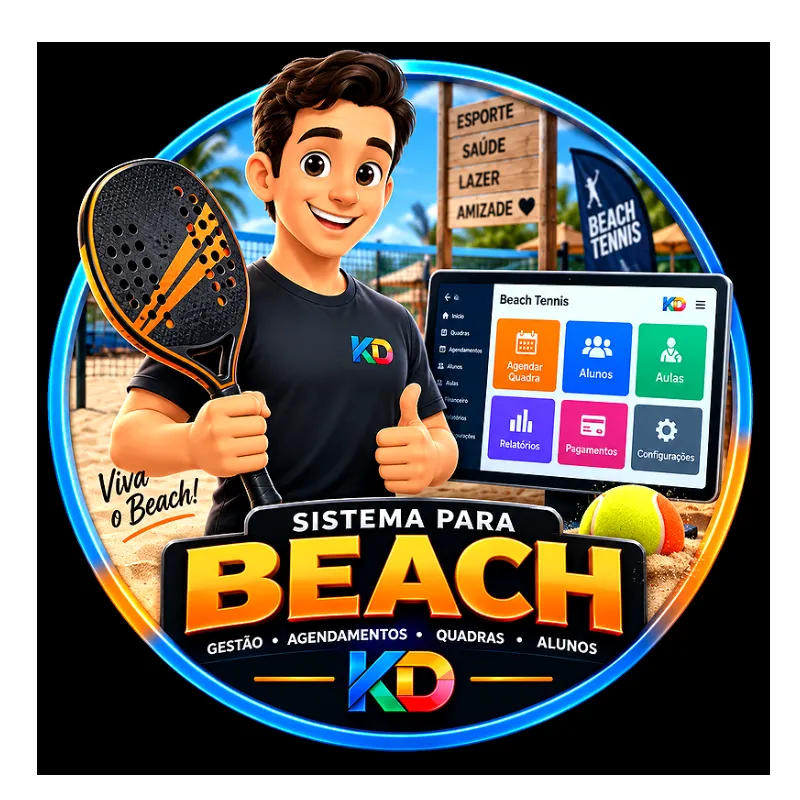 Sistema para Beach Tennis - Karllus Design Web