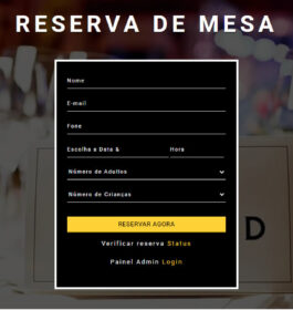 Sistema de Reservas de Mesas